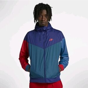Nike Men's Tri-Color Windbreaker Jacket